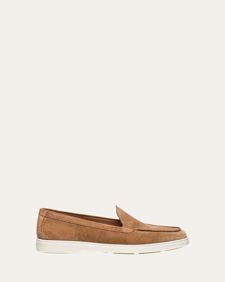Yalta Suede Boat Loafers